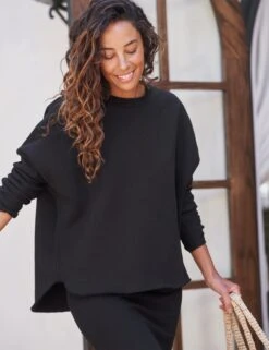 ANNA Black, Triple Fleece