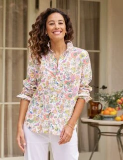 EILEEN Multi Color Floral, Classic Linen
