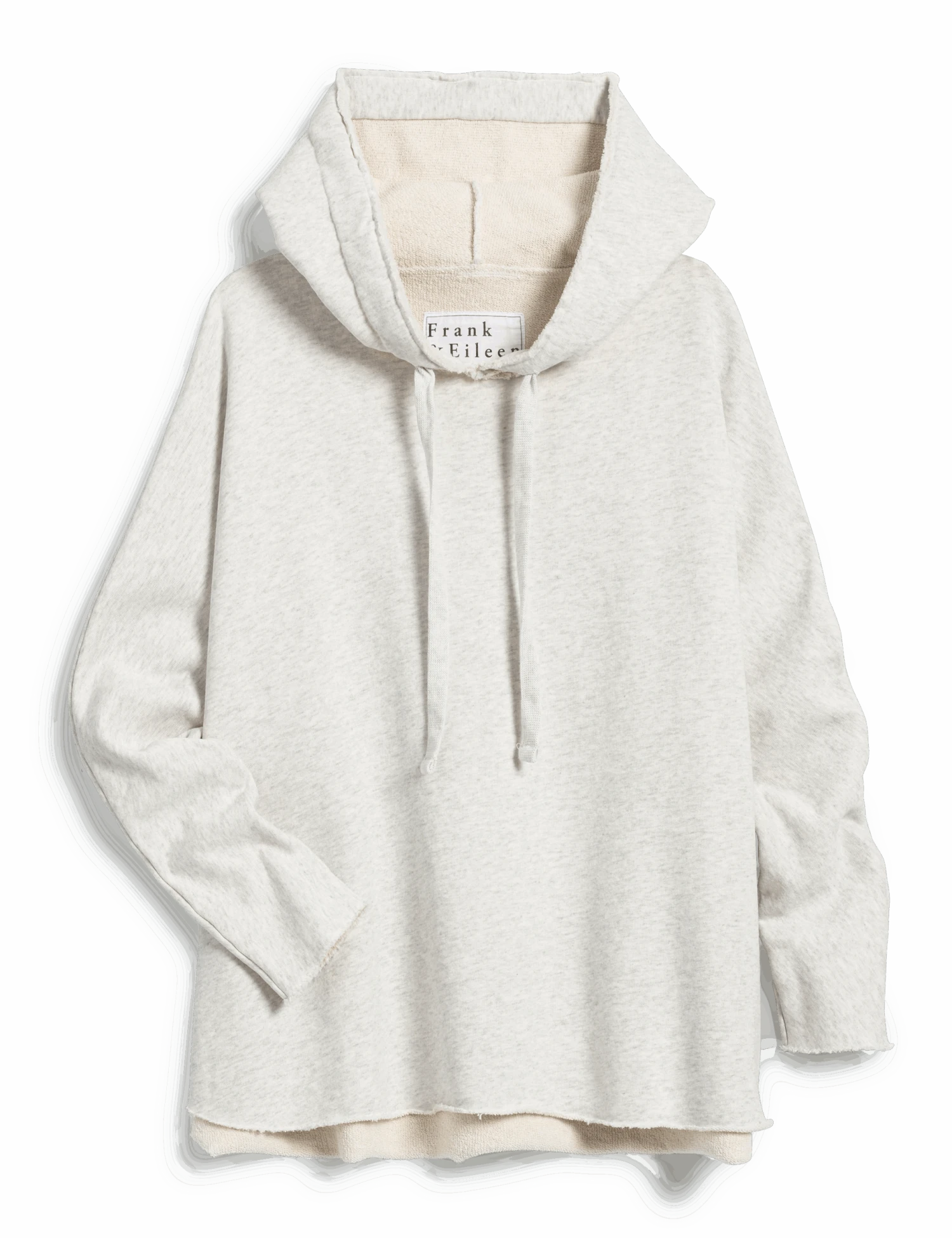 KANE Heather White Melange, Triple Fleece - Image 6